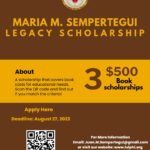 Maria M. Sempertegui Scholarships 2022