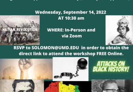 Black History Installment September 14 2022