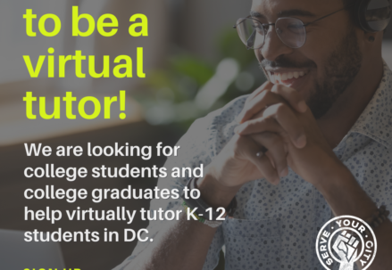 Serve Your City tutoring Fall 2022