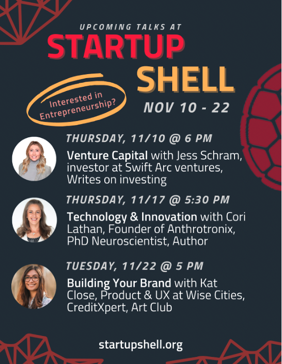 Startup Shell flyer