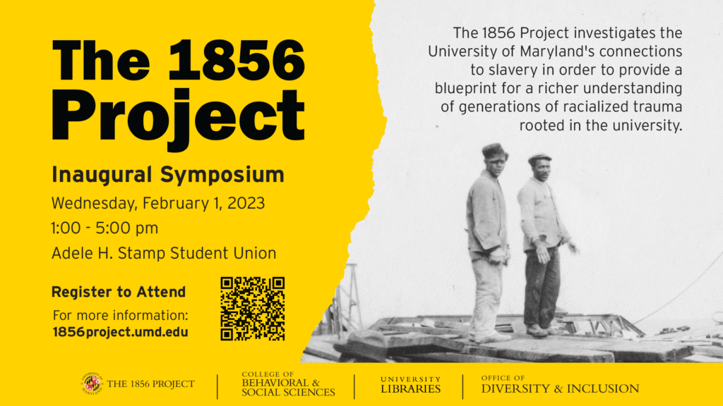 1856 Project Inaugural Symposium