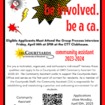Courtyards community assistant 2023