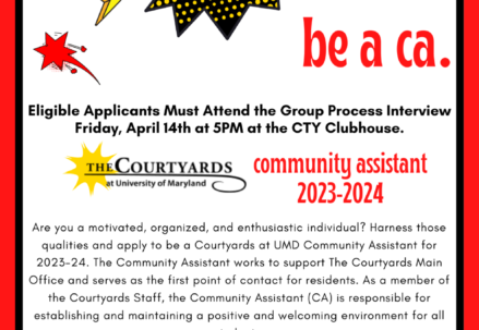 Courtyards community assistant 2023