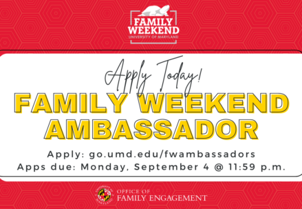 Family Weekend Ambassador 2023