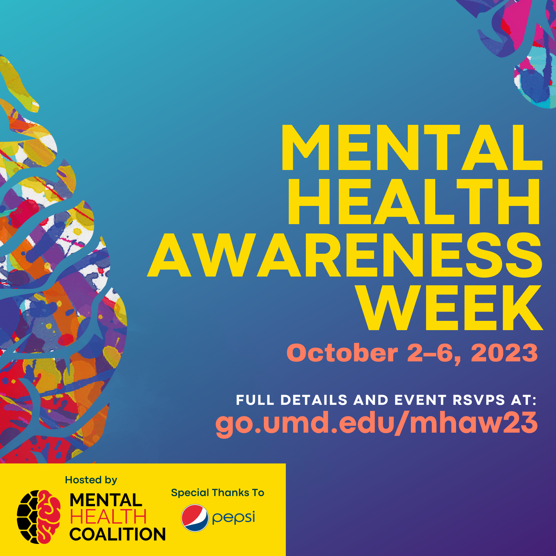 Mental Health Awareness Week University of Maryland Honors College