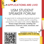 USM Student Speaker Forum
