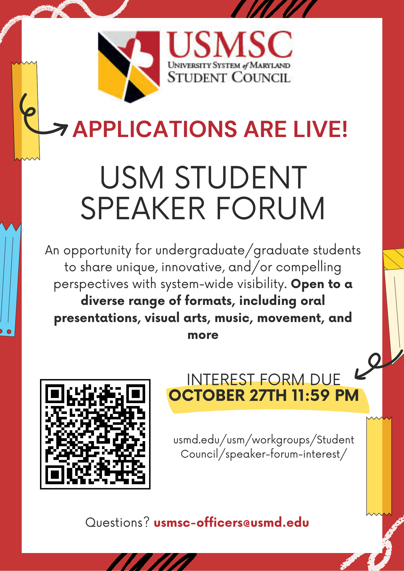USM Student Speaker Forum