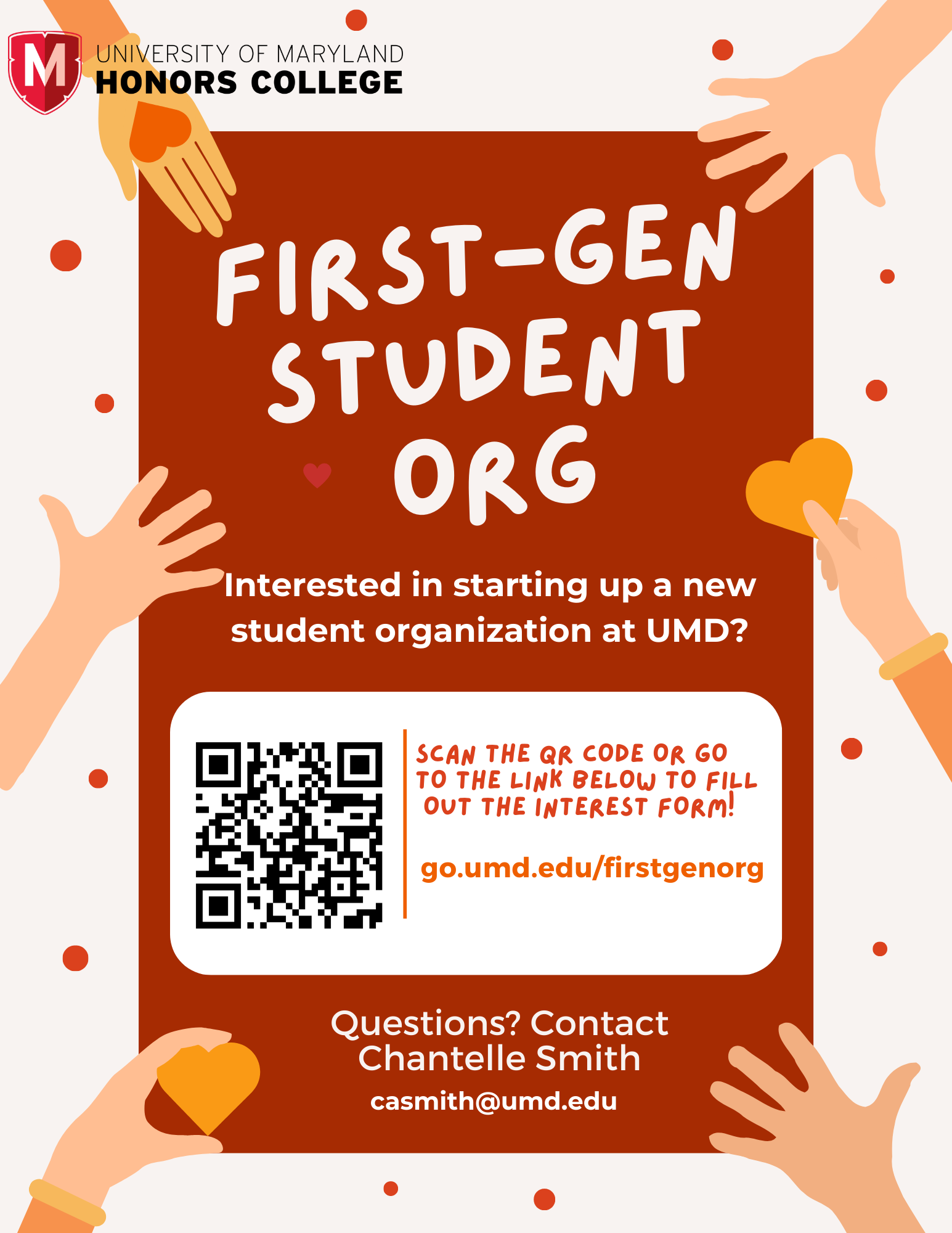 First gen student org interest