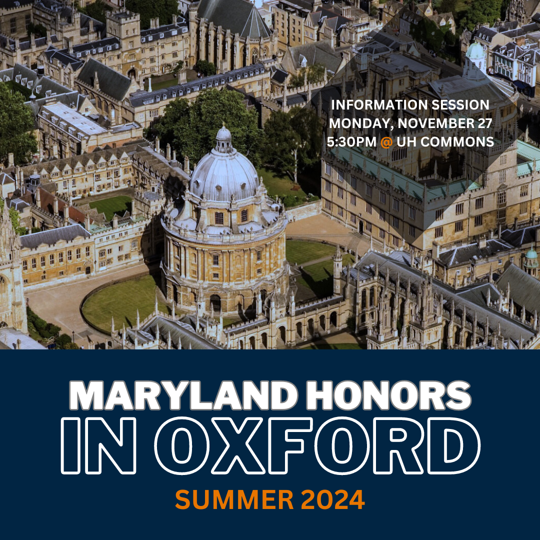 Maryland Honors in Oxford
