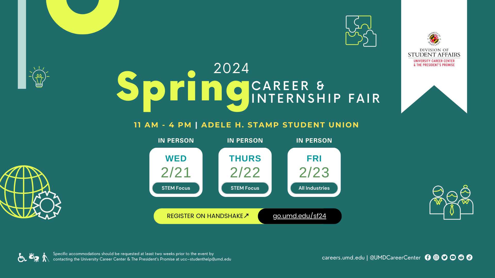 2024 Spring career and internship fair