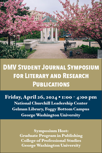DMV Student Journal Symposium GWU