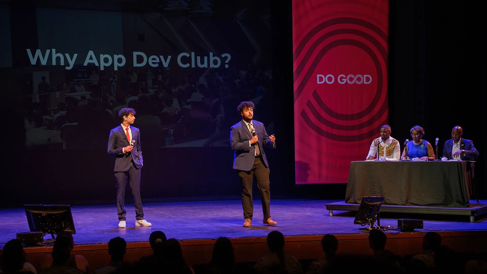 ACES student team App Dev Club takes top prize at 2024 Do Good Challenge