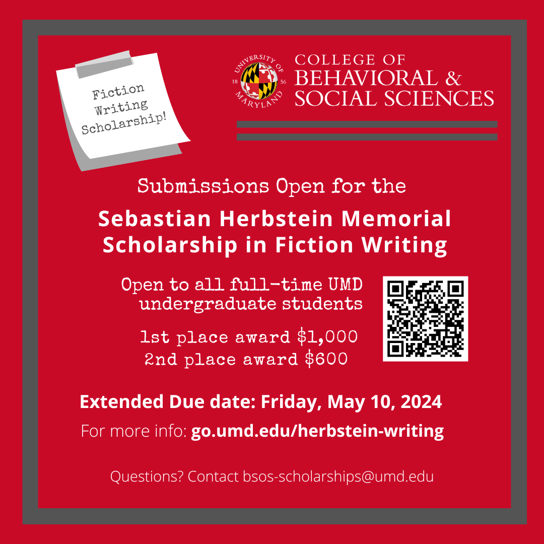 Apply for the Sebastian Herbstein Memorial Scholarship in Fiction Writing