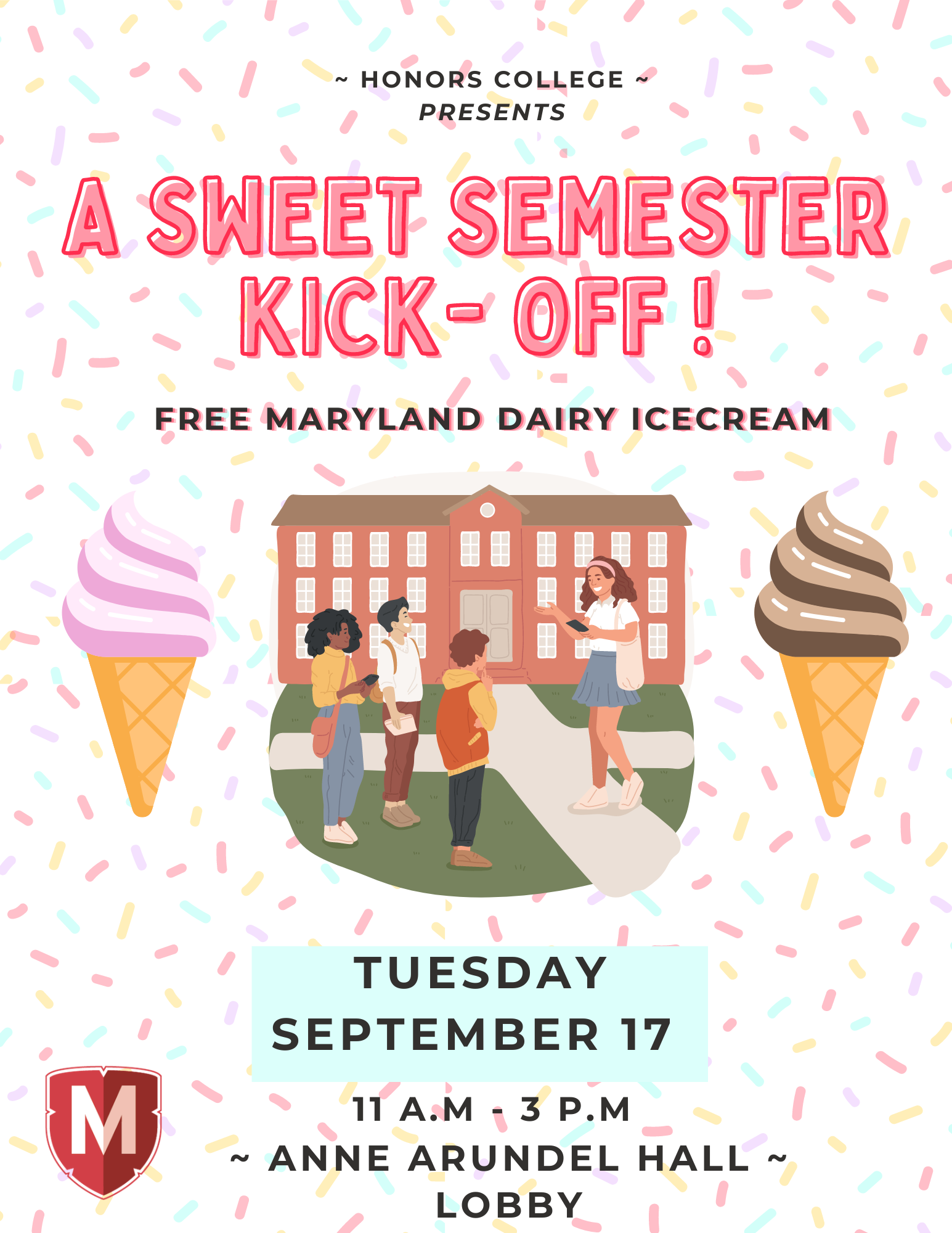 Ice Cream Social Flyer