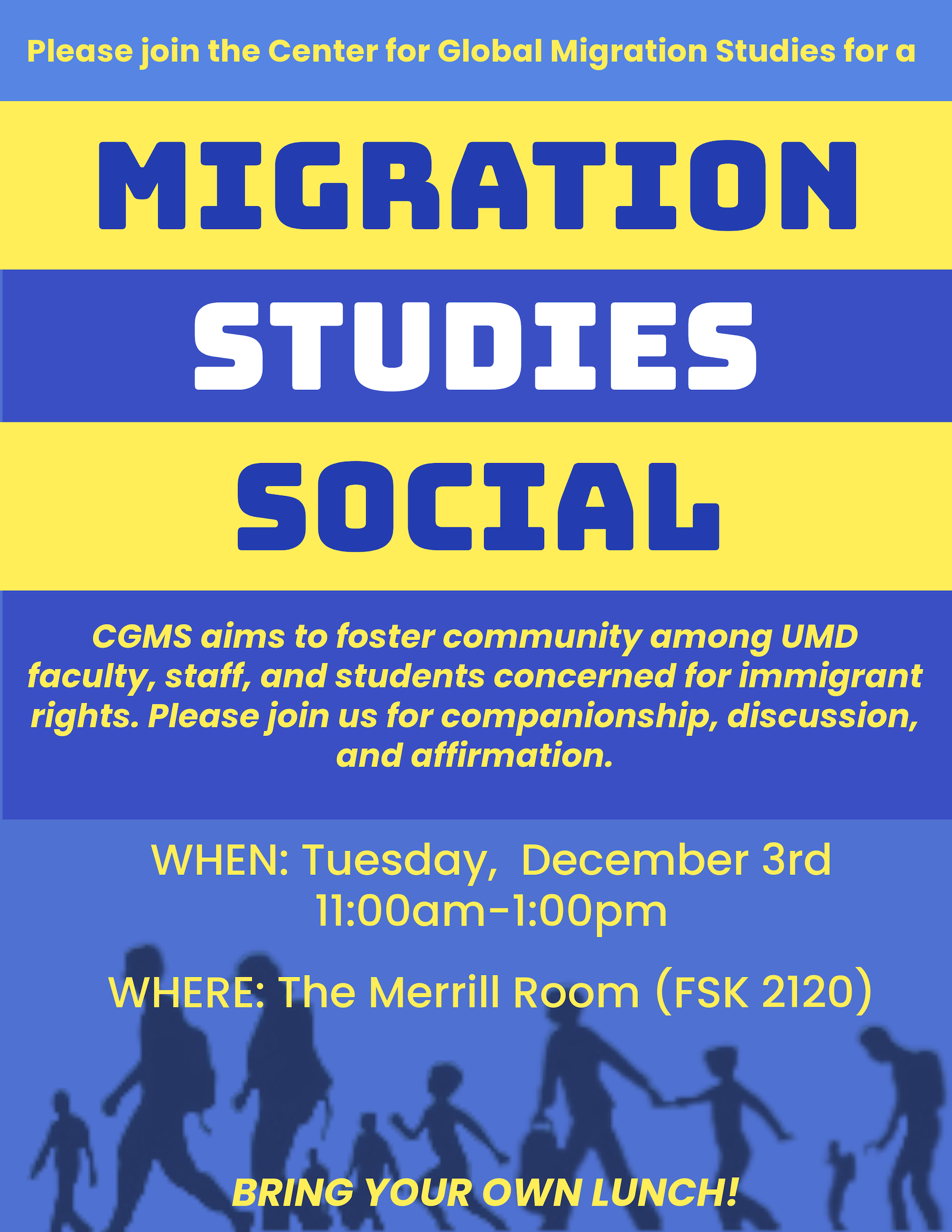 Migration Studies Social Flier