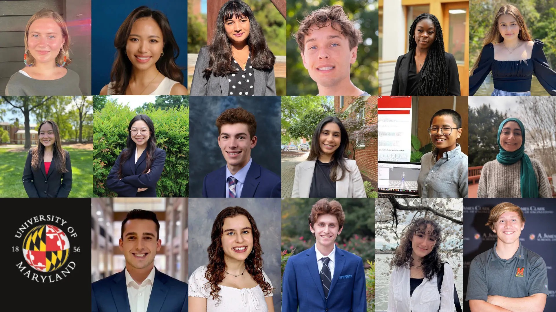 9 Honors Students Among 18 Top Undergraduates Honored as Philip Merrill Presidential Scholars