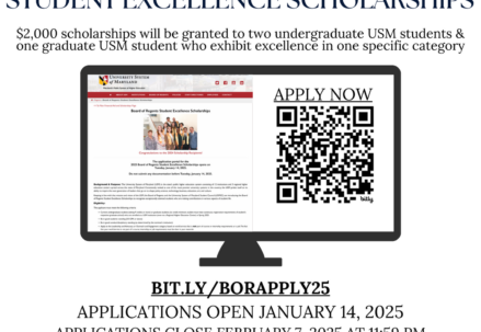 BOR Student Excellence Scholarship