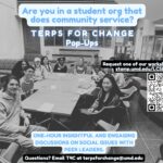 Terps for Change PopUps ListServ