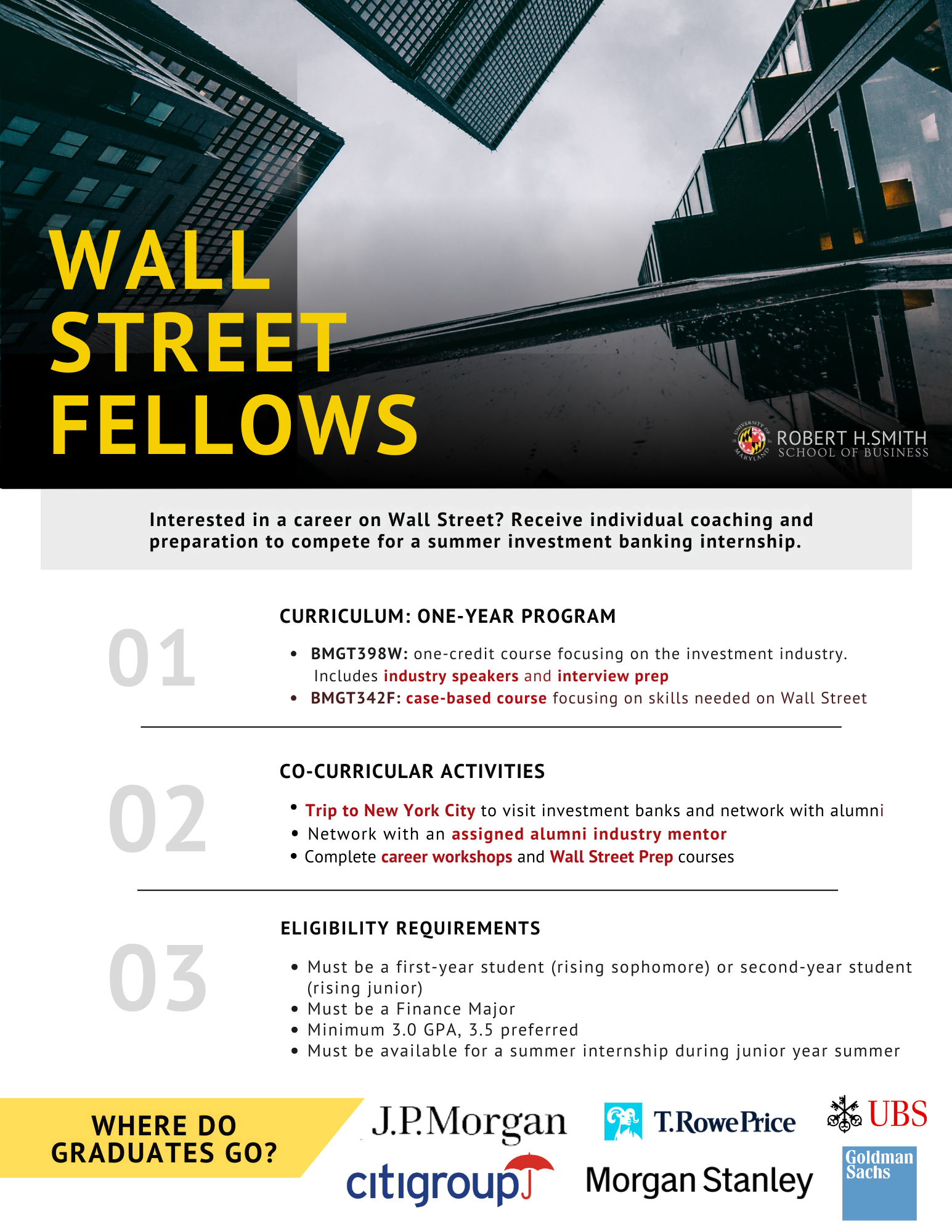 Wall Street Fellows