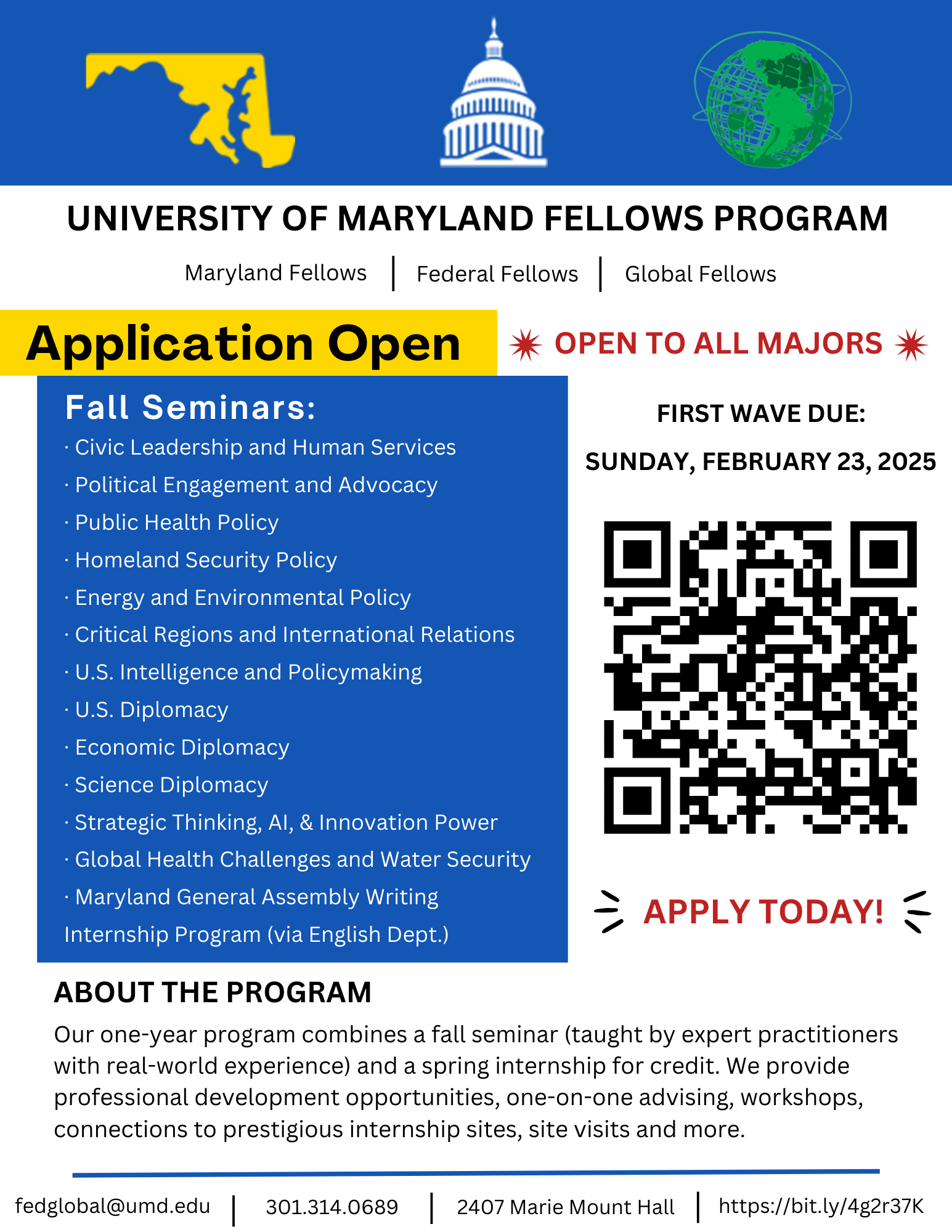 Fellows Recruitment Flyer 2025