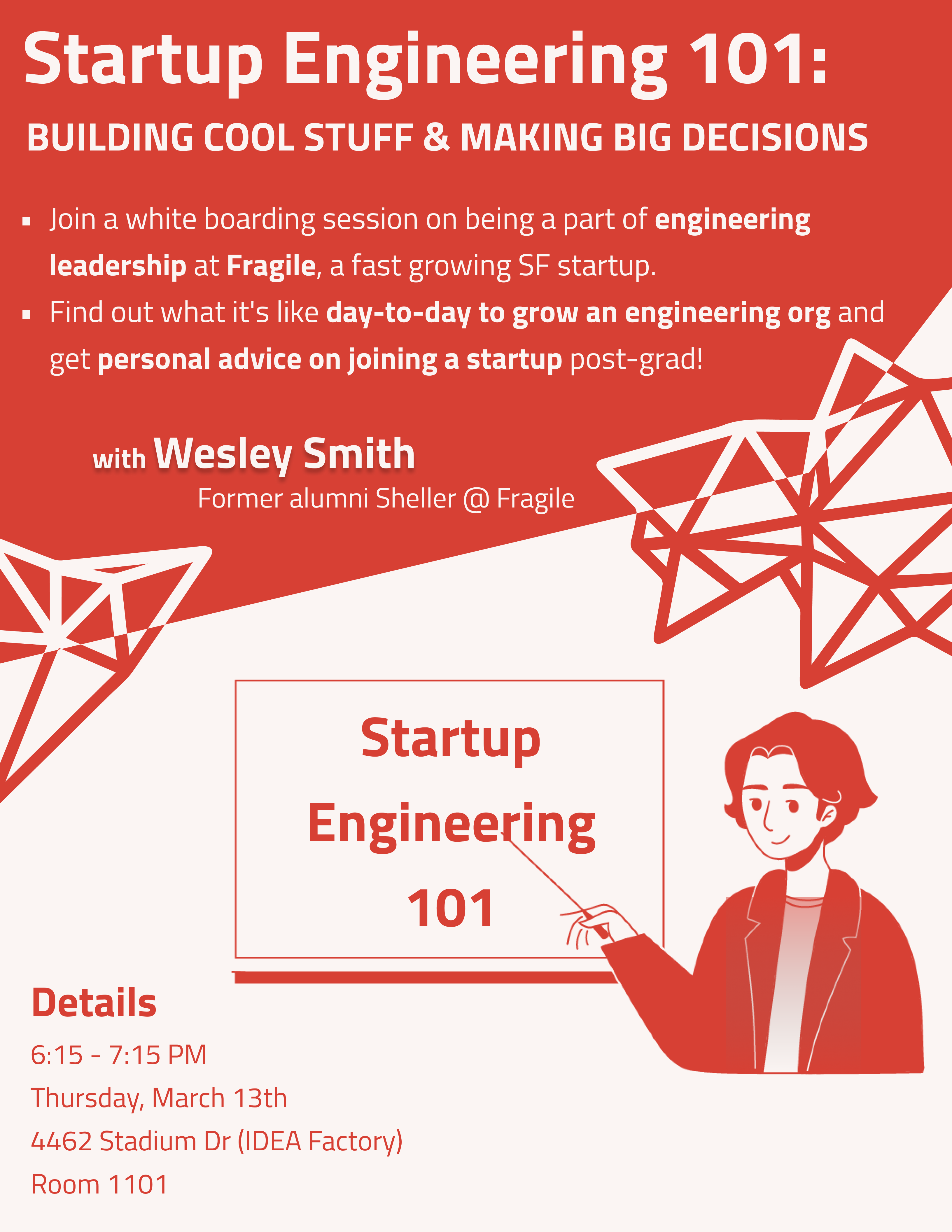 Shell Talk Flyer - Wesley Smith