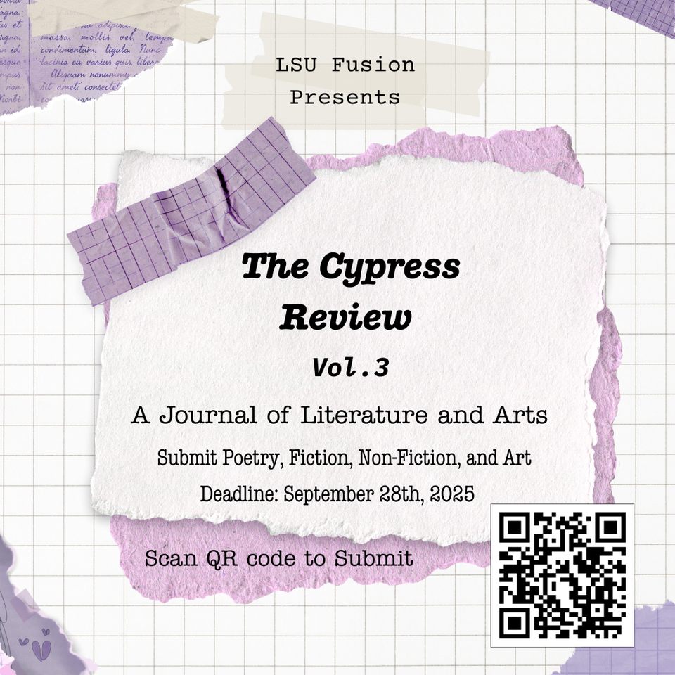Cypress Literary Review Promotional Flyer