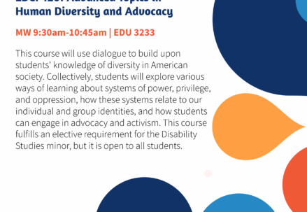 Fall EDCP420 Recruitment