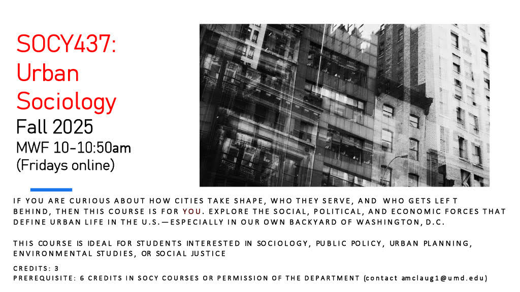 SOCY437 course Fall 2025