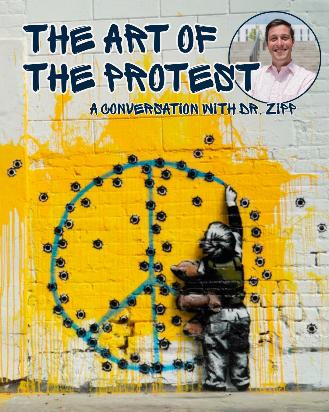 Art of the Protest conversation flyer