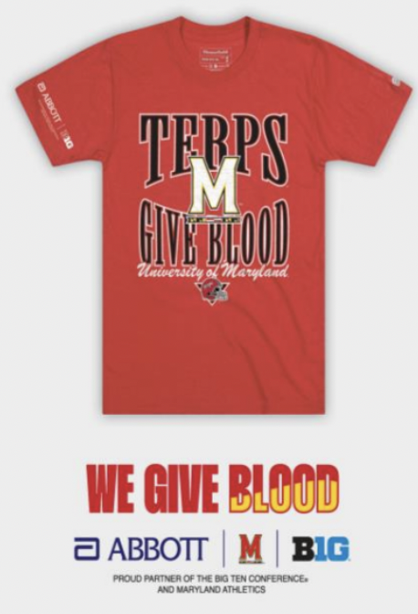 Terps Give Blood shirt