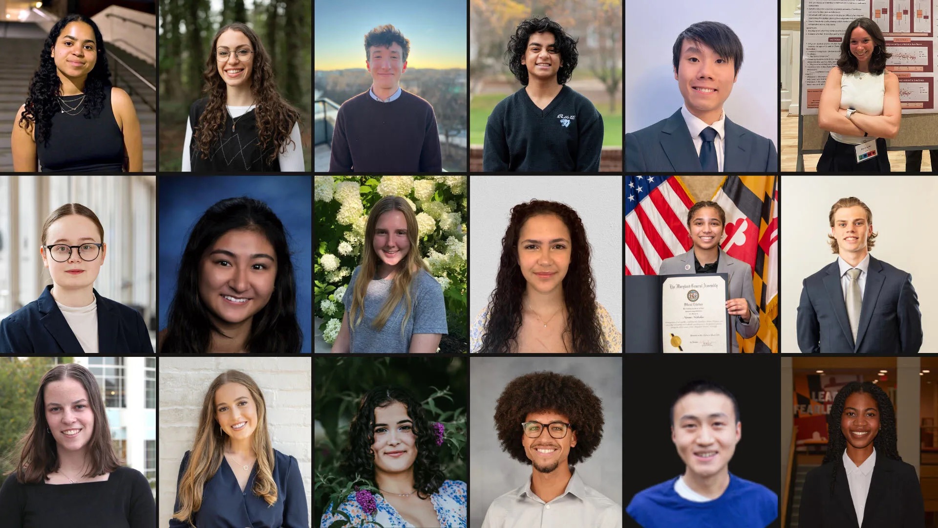 Ten Honors students among this year’s Philip Merrill Presidential Scholars