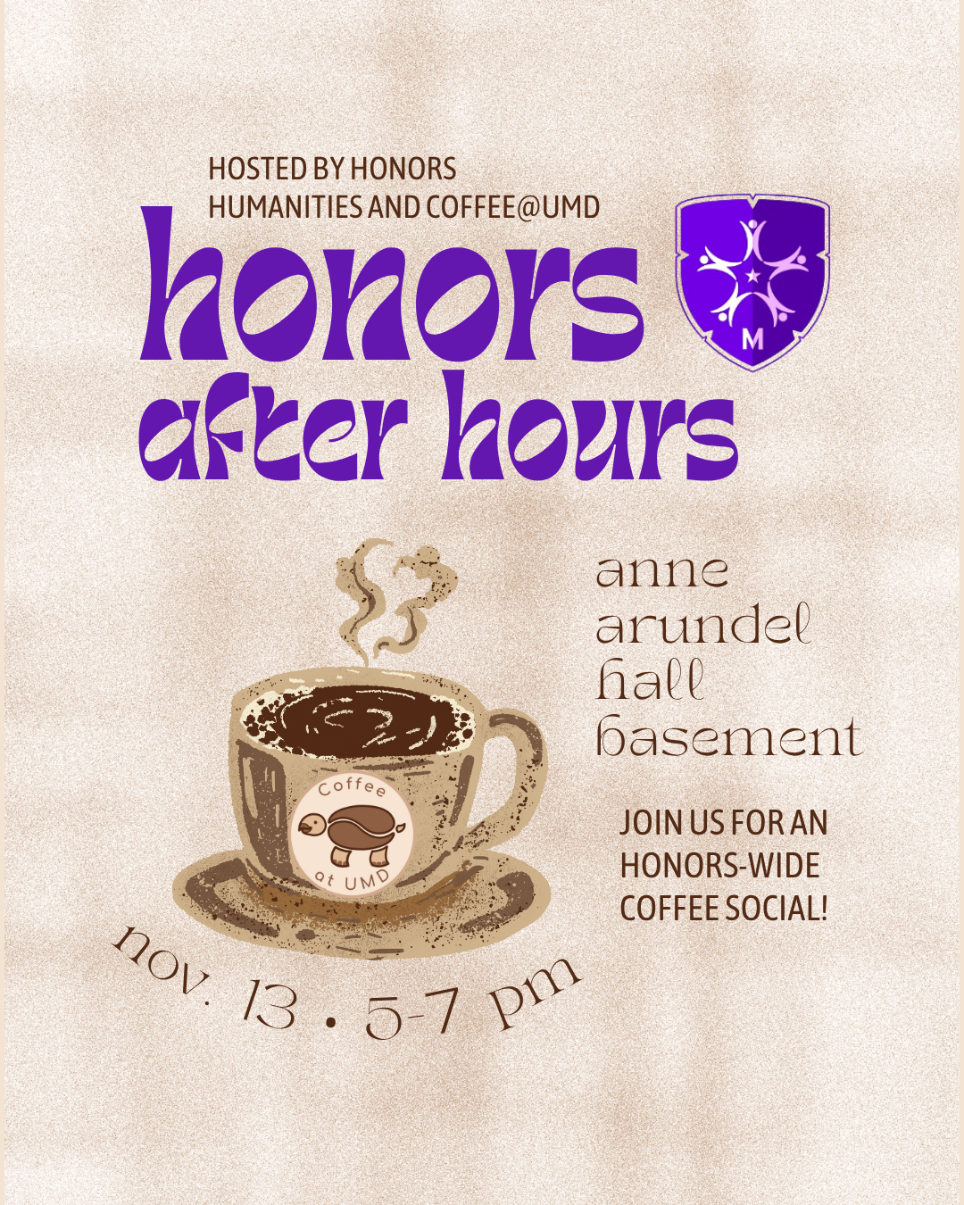 Honors Coffee Social November 2025