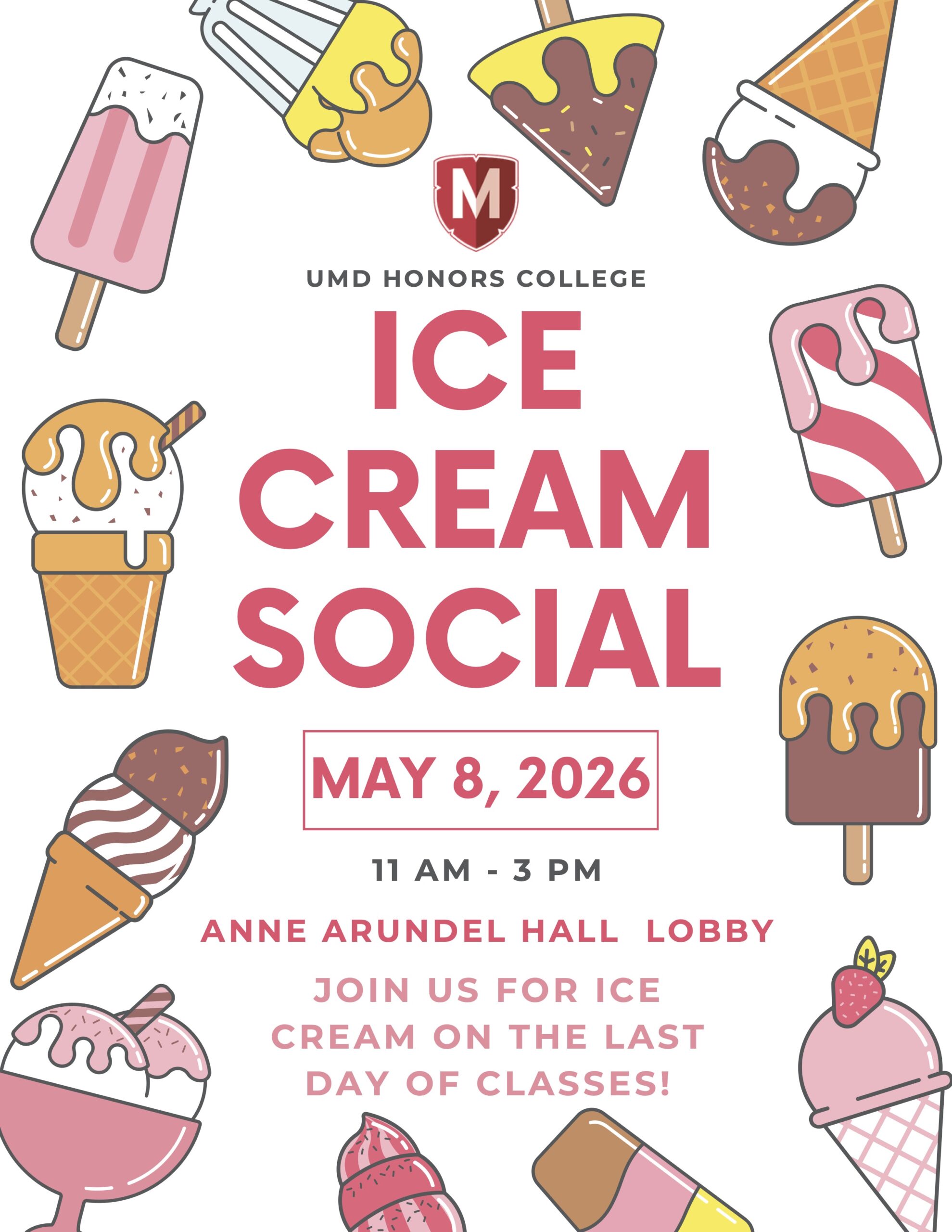 Reading Day Ice Cream Social Flyer May 2026
