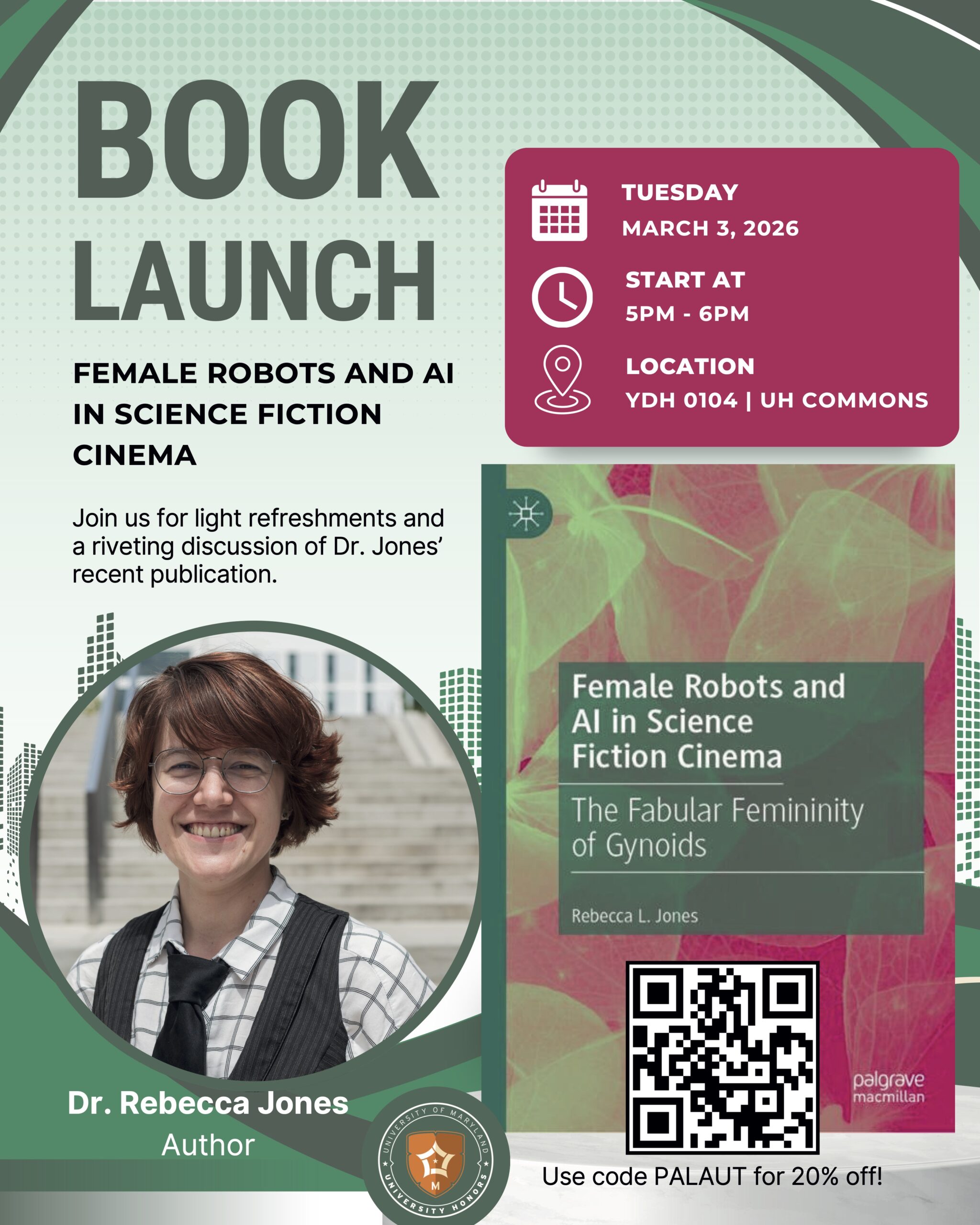 Female Robots Book Launch Rebecca Jones