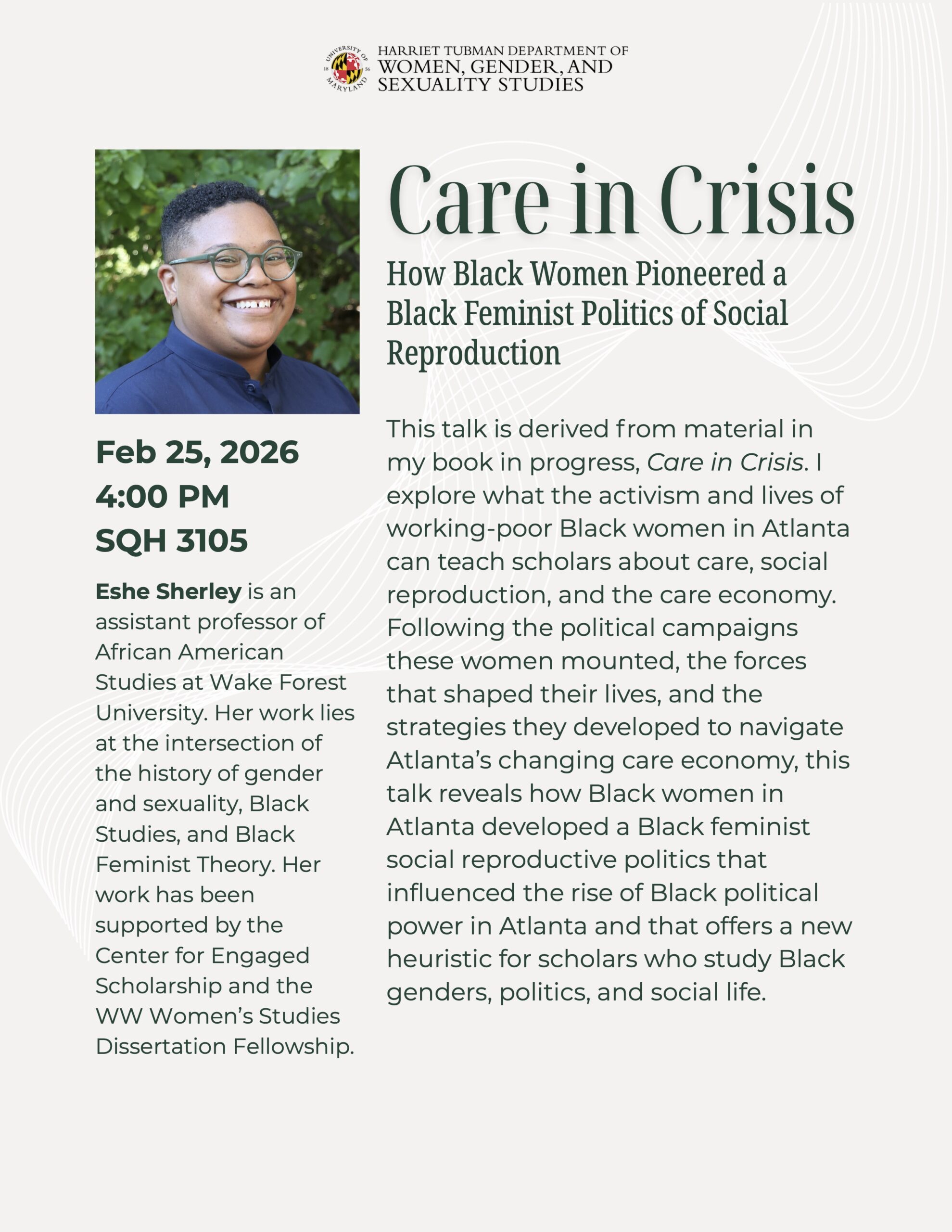 Eshe Sherley Care in Crisis