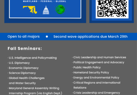 2026 UMD Fellows Recruitment Flyer