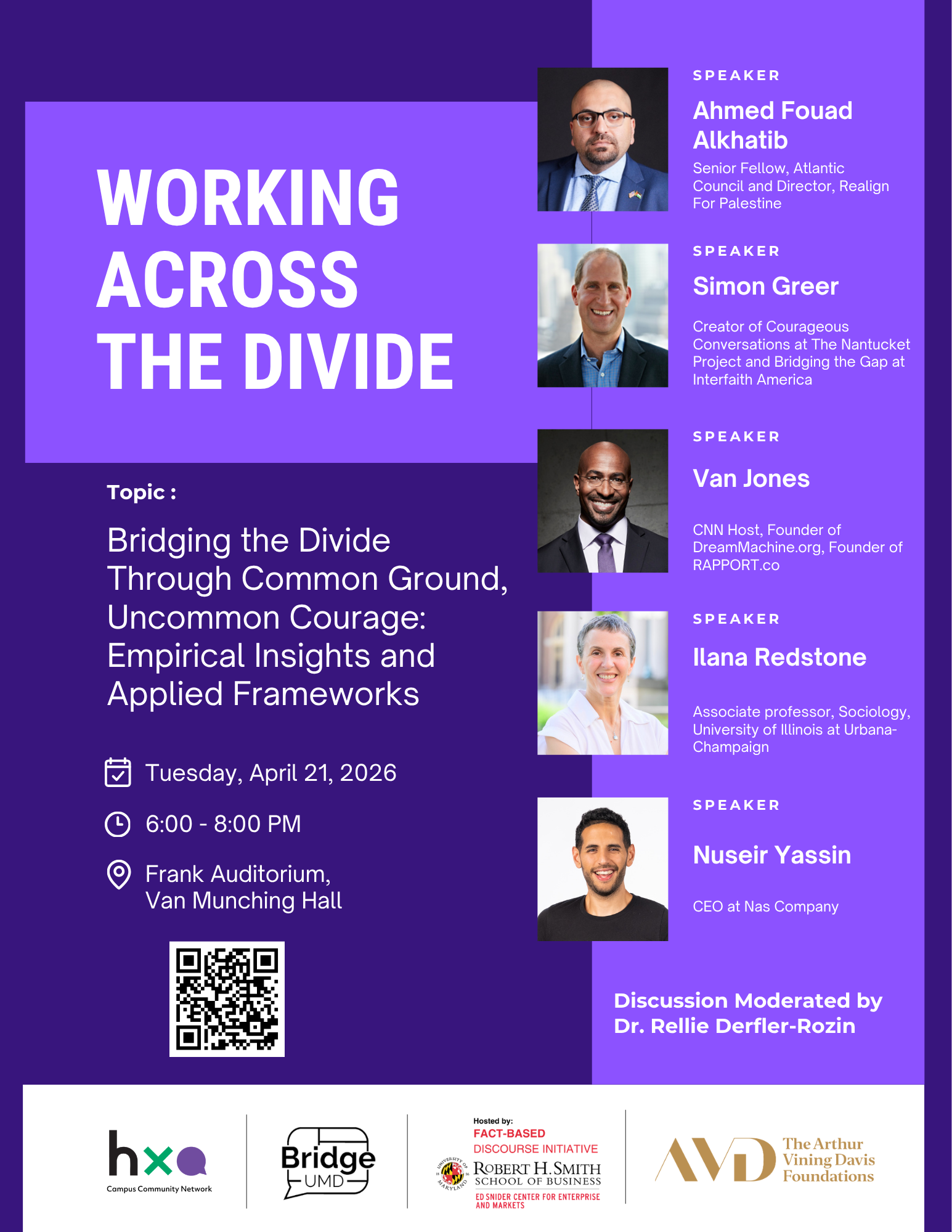Working Across the Divide flyer