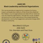 AAAS 325 Black Leadership and Social Organizations