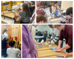 HNUH community art project collage