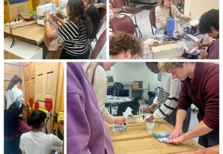 HNUH community art project collage