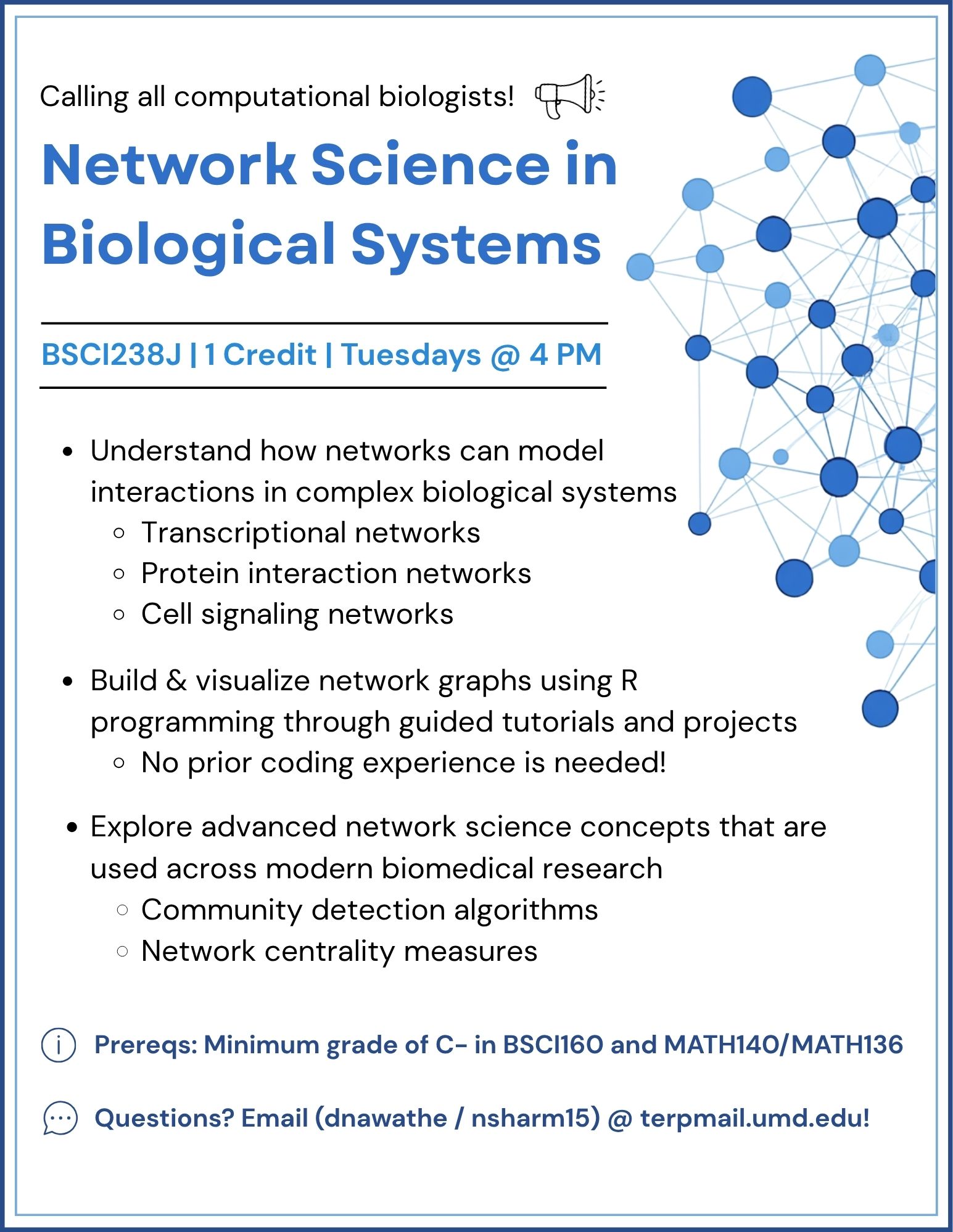BSCI238J Flyer