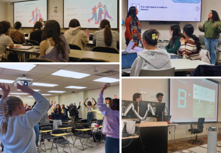 Class drop in collage landscape