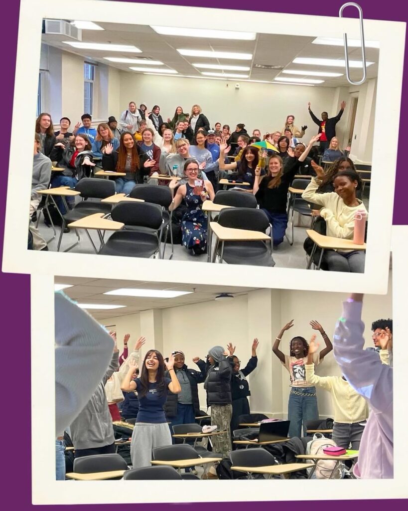 HH class drop in collage