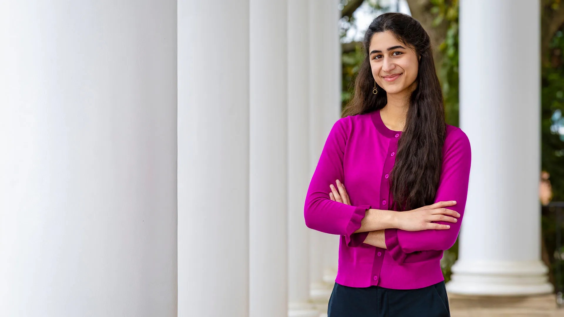 Honors Humanities student Noora Ghahremani honored as 2026 University Medalist
