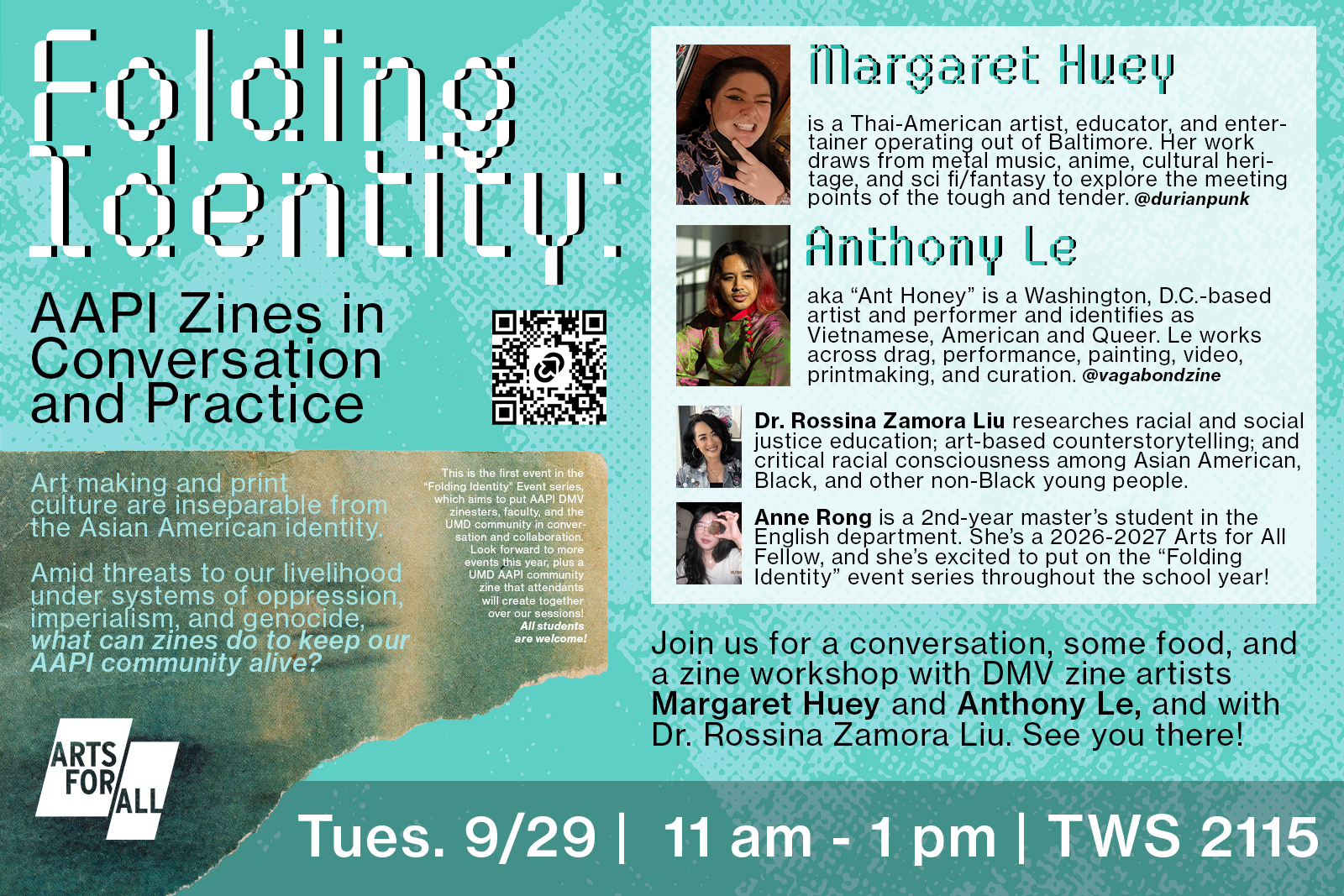 Folding Identity Sep 2026 flyer