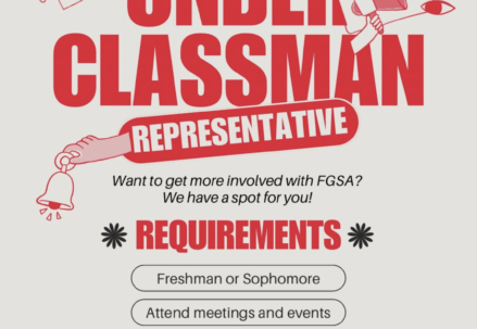 FGSA underclassman rep 2026