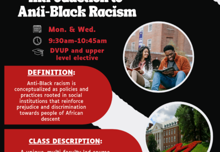 Anti-Black Racism Class Flyer
