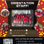 Orientation 2027 recruitment flyer